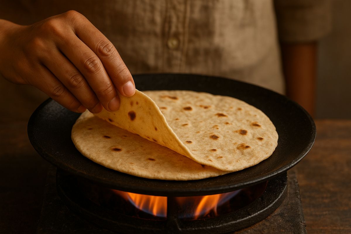 How To Make Perfect Gol Roti 3