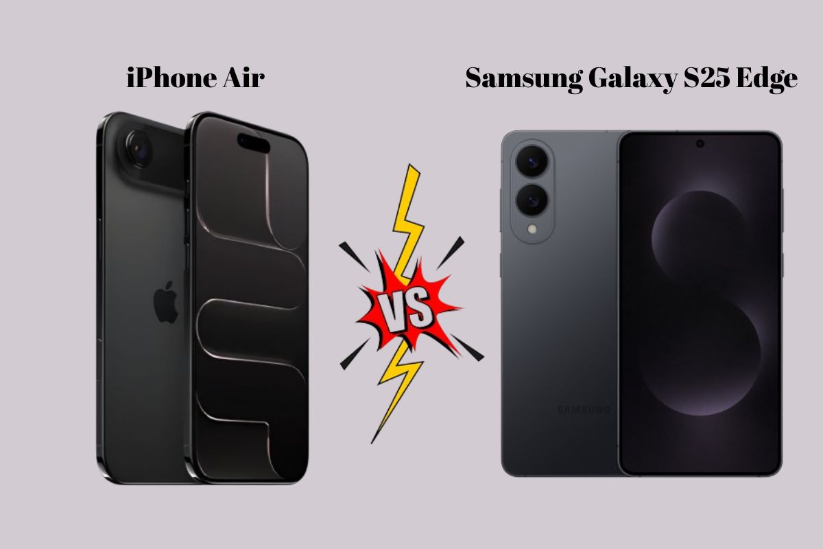 iPhone Air vs Galaxy S25 Edge