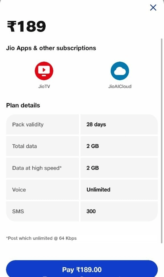 Phonepe या Google Pay नहीं, Myjio पर मिलेगा Jio का ये सस्ता प्लान 1 Image 345