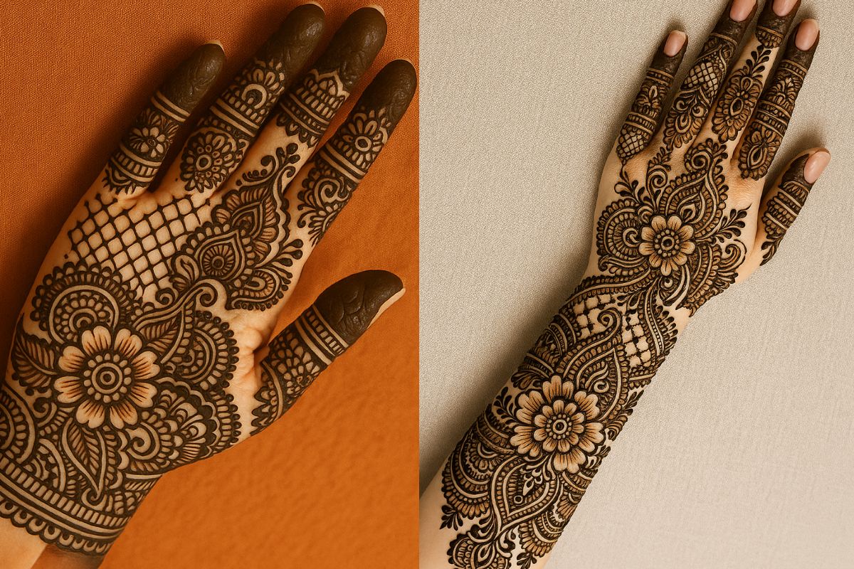 karwa chauth mehndi design