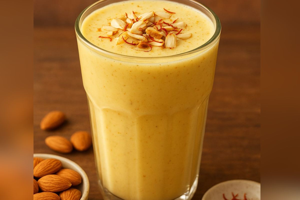 kesar pista badam shake