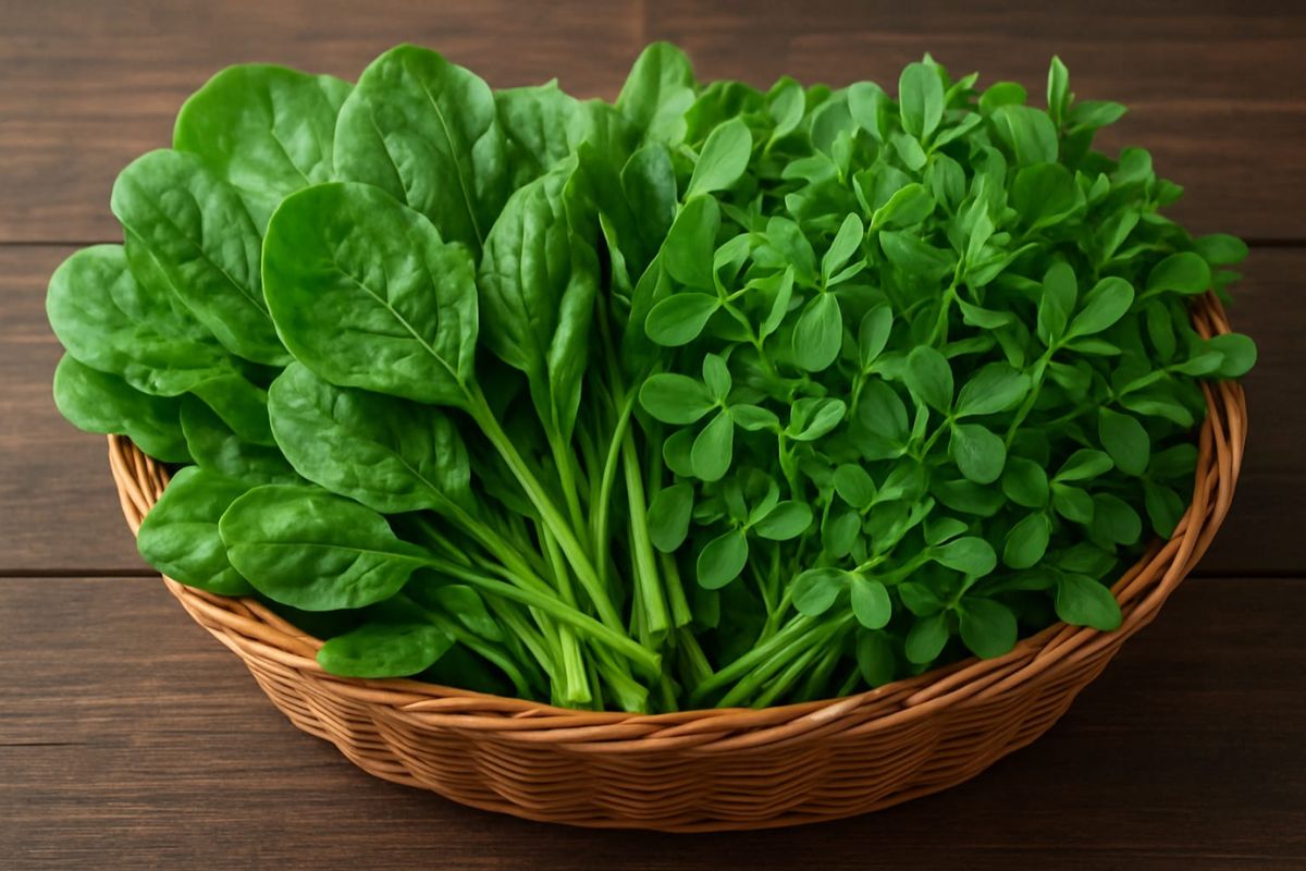 kitchen tips for storing green leafy vegetables