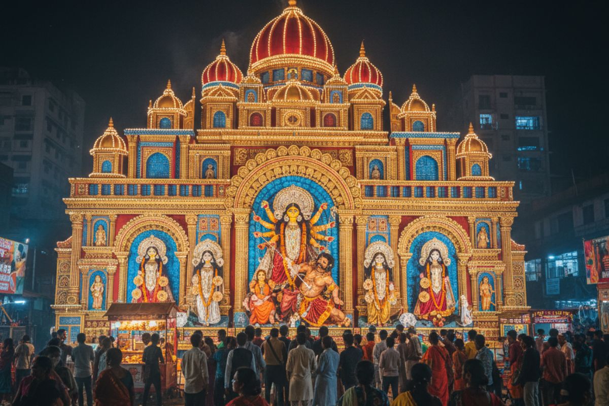 kolkata Puja Pandal