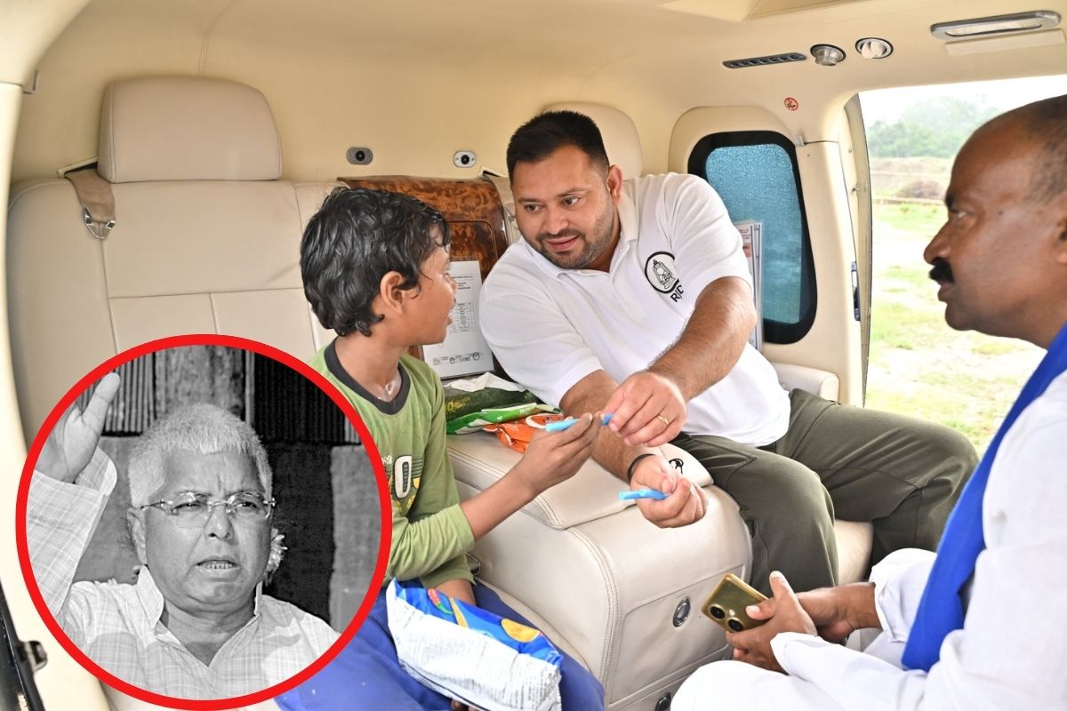 lalu yadav story| Lalu Yadav also used to land helicopters in Dalit settlements, a style mirrored by Tejashwi.
