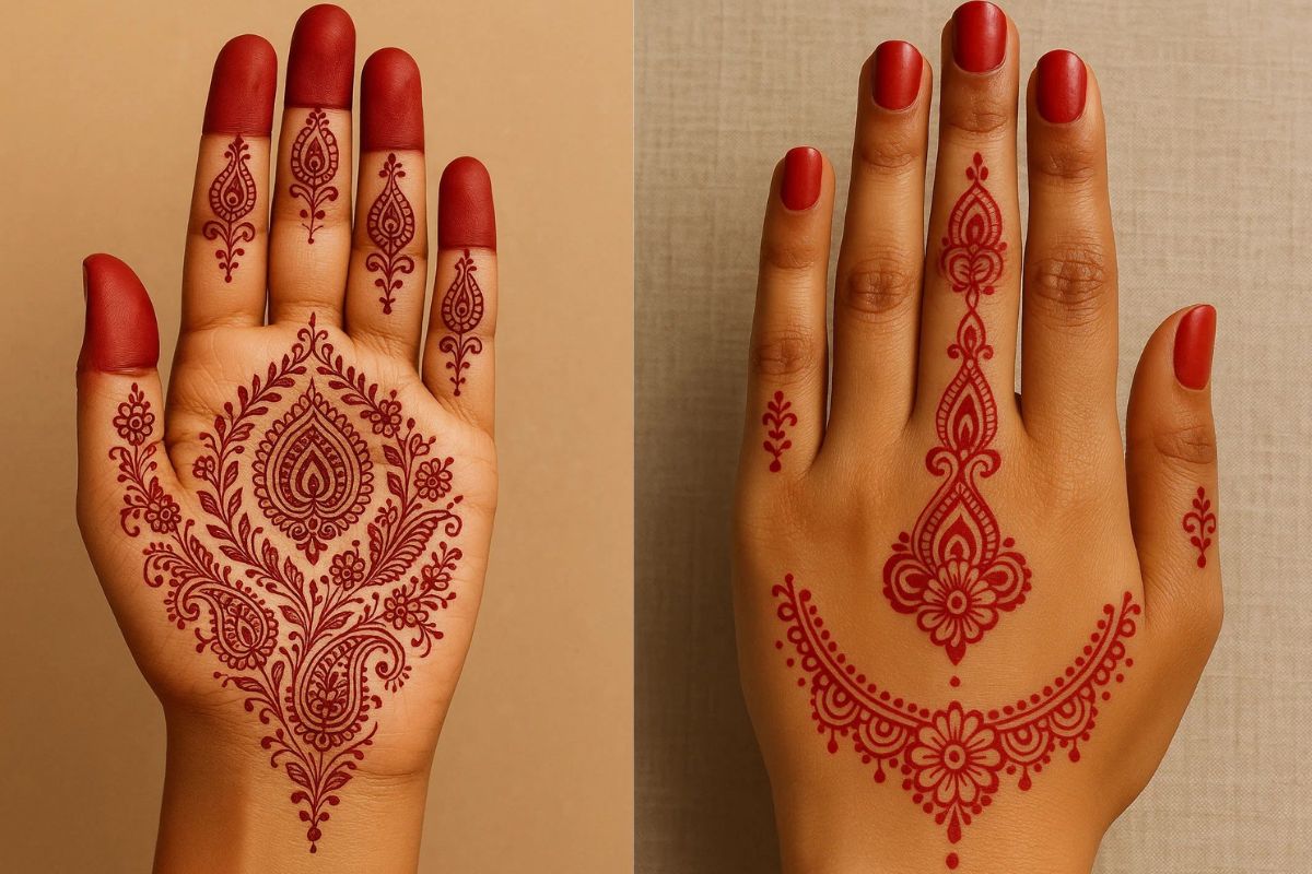 Minimalist Mehndi