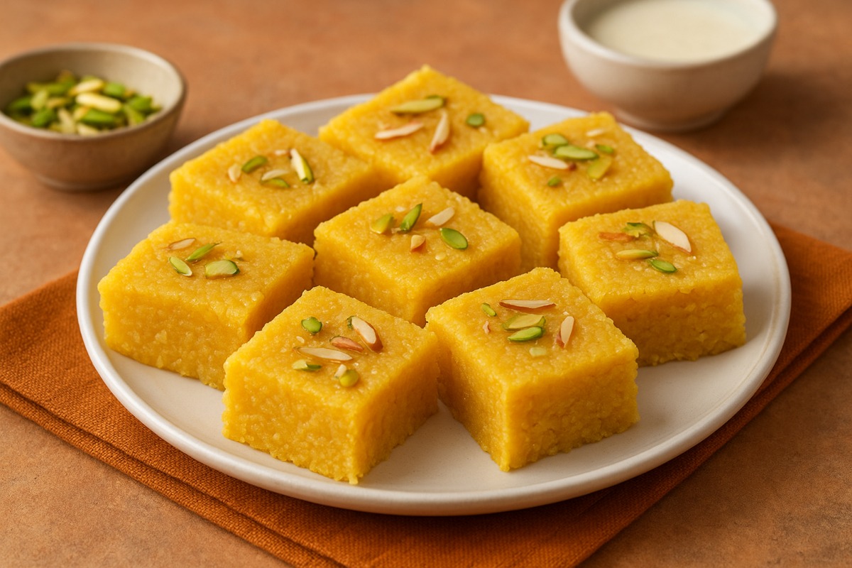 moong daal ki barfi recipe