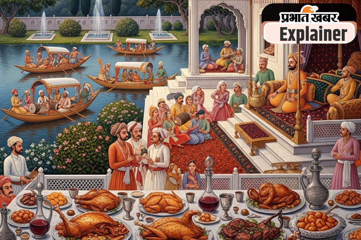 mughal harem birthday party