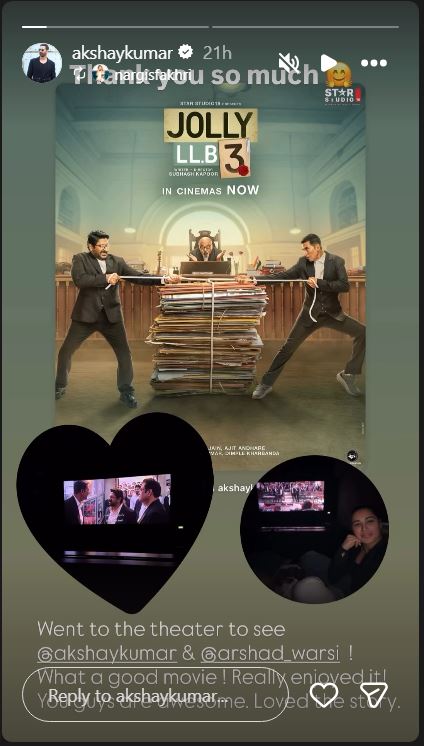 Nargis Fakri Reviews Jolly Llb 3