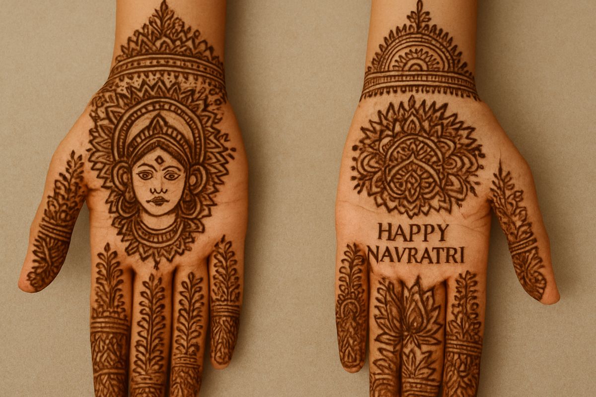 Navratri Mehndi Designs