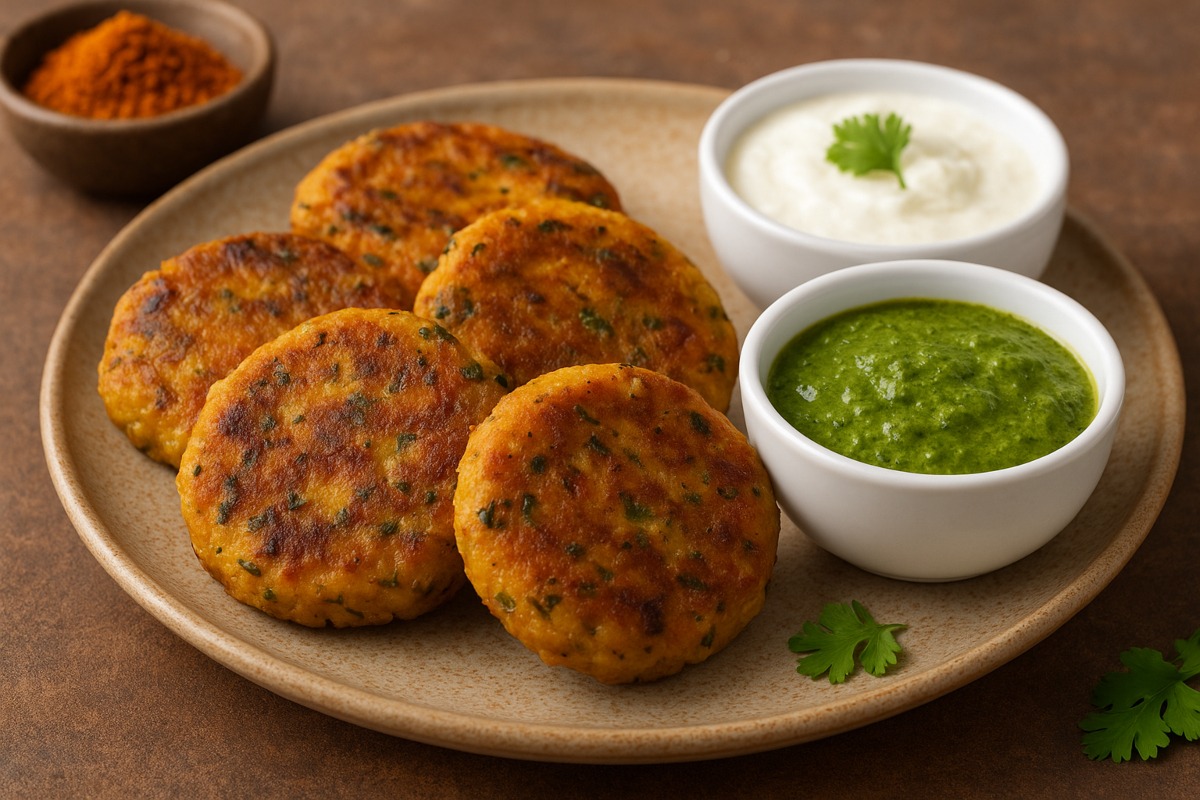 oats dahi tikki recipe