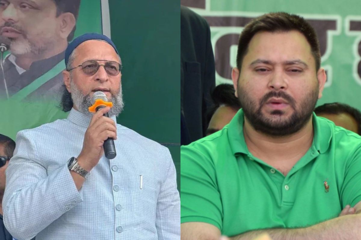 owaisi on tejashwi| AIMIM chief Asaduddin Owaisi attacked Tejashwi