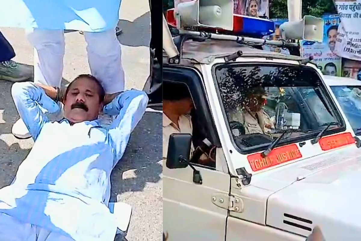 patna bihar bandh| BJP workers stopped the judge's car and ambulance