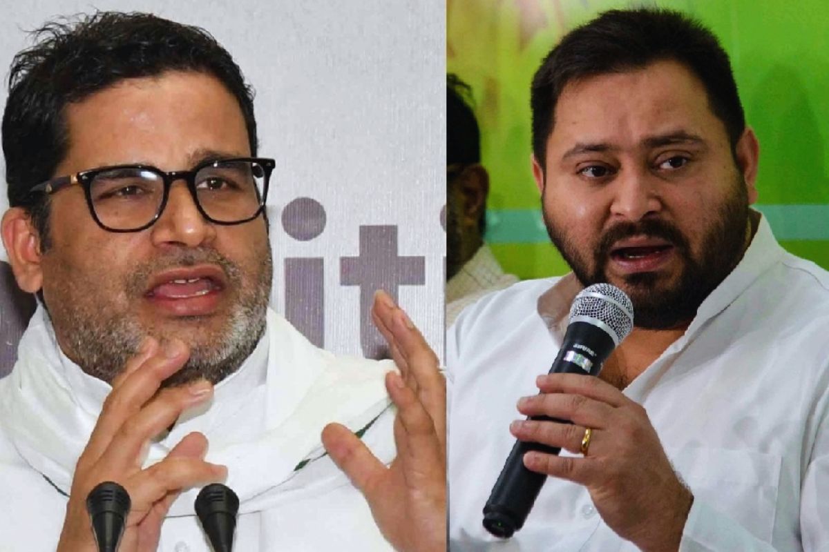 prashant kishor on tejashwi | Prashant Kishor's sharp attack on Tejashwi's Mai Behan scheme
