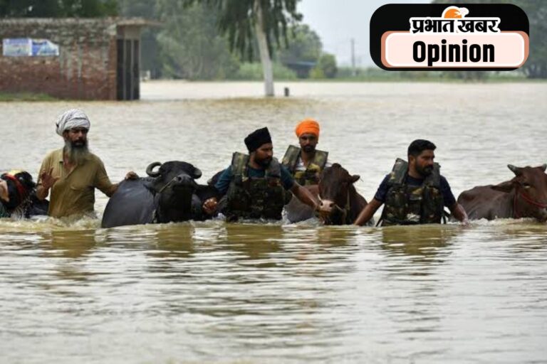 भीषण बाढ़ से जूझते पंजाब को मदद की जरूरत, पढ़ें पंकज चतुर्वेदी का लेख