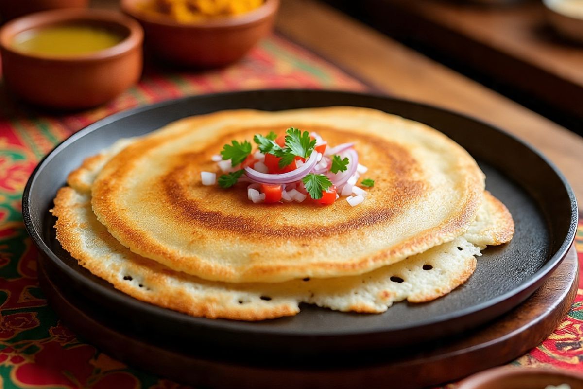raw potato dosa