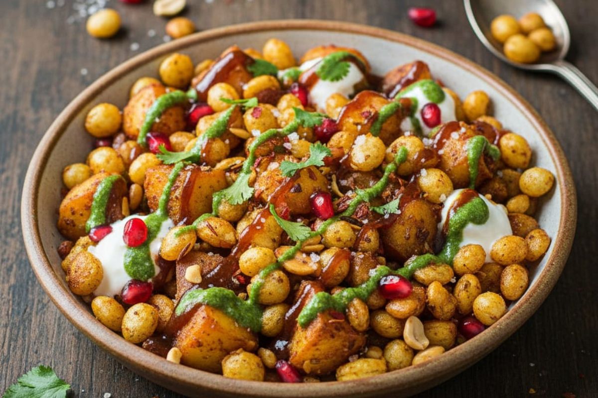 sabudana makahna chaat