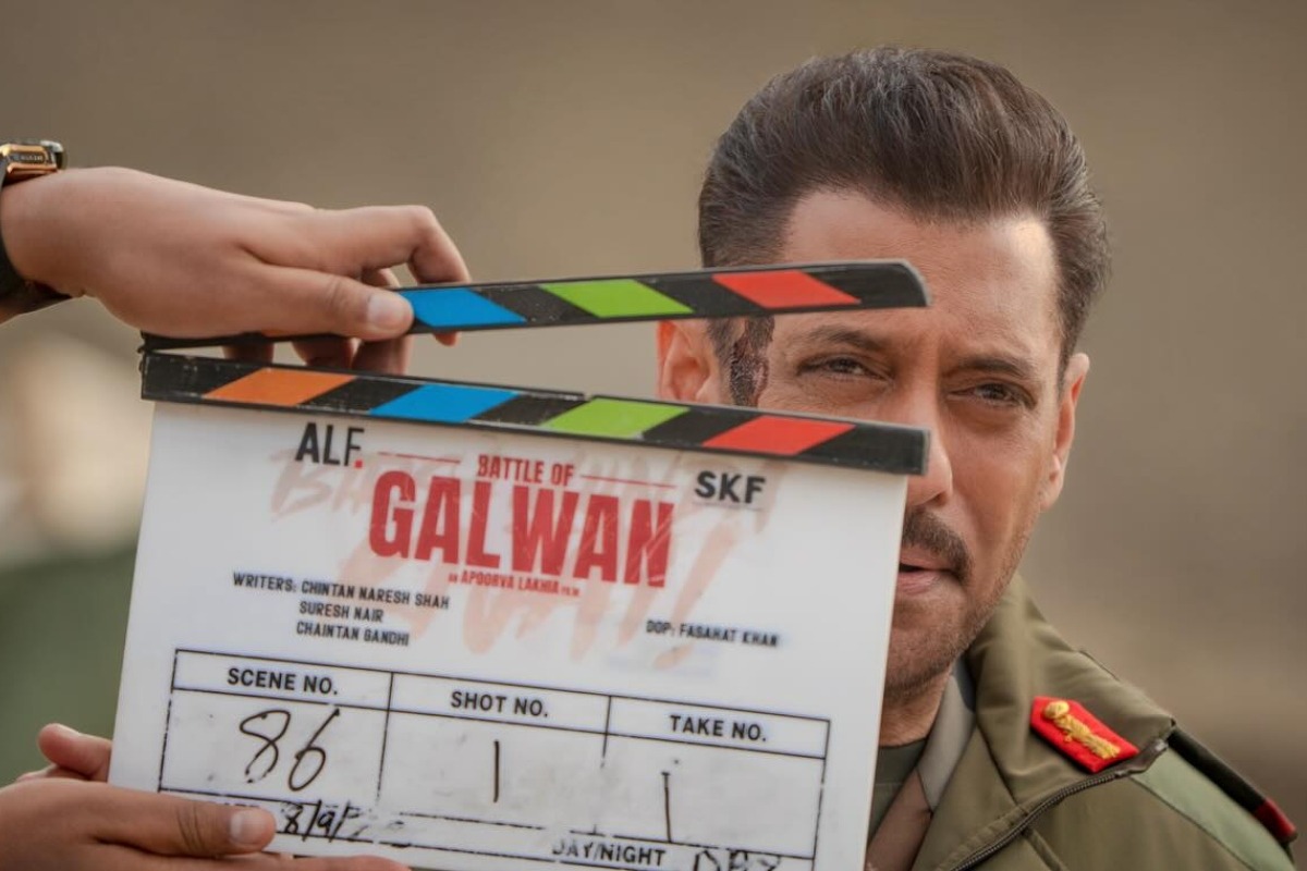 Salman Khan shares first look from Battle of Galwan