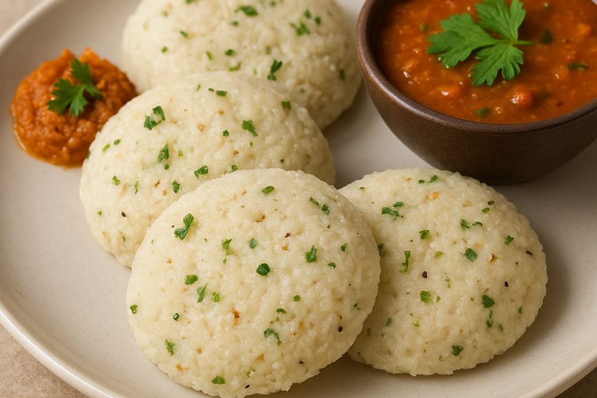 sama chawal idli