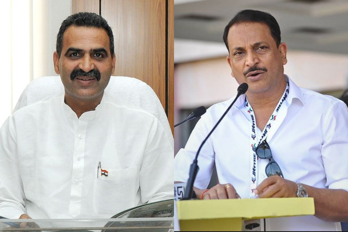 sanjeev balyan and rajeev pratap rudy| Sanjeev Balyan's warning to Rudy on Constitution Club elections
