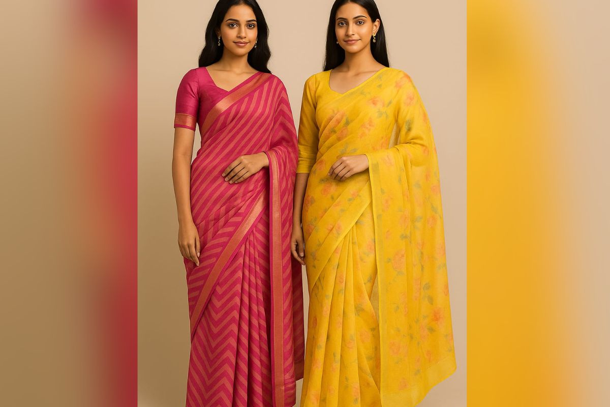 saree design ideas for teachers day