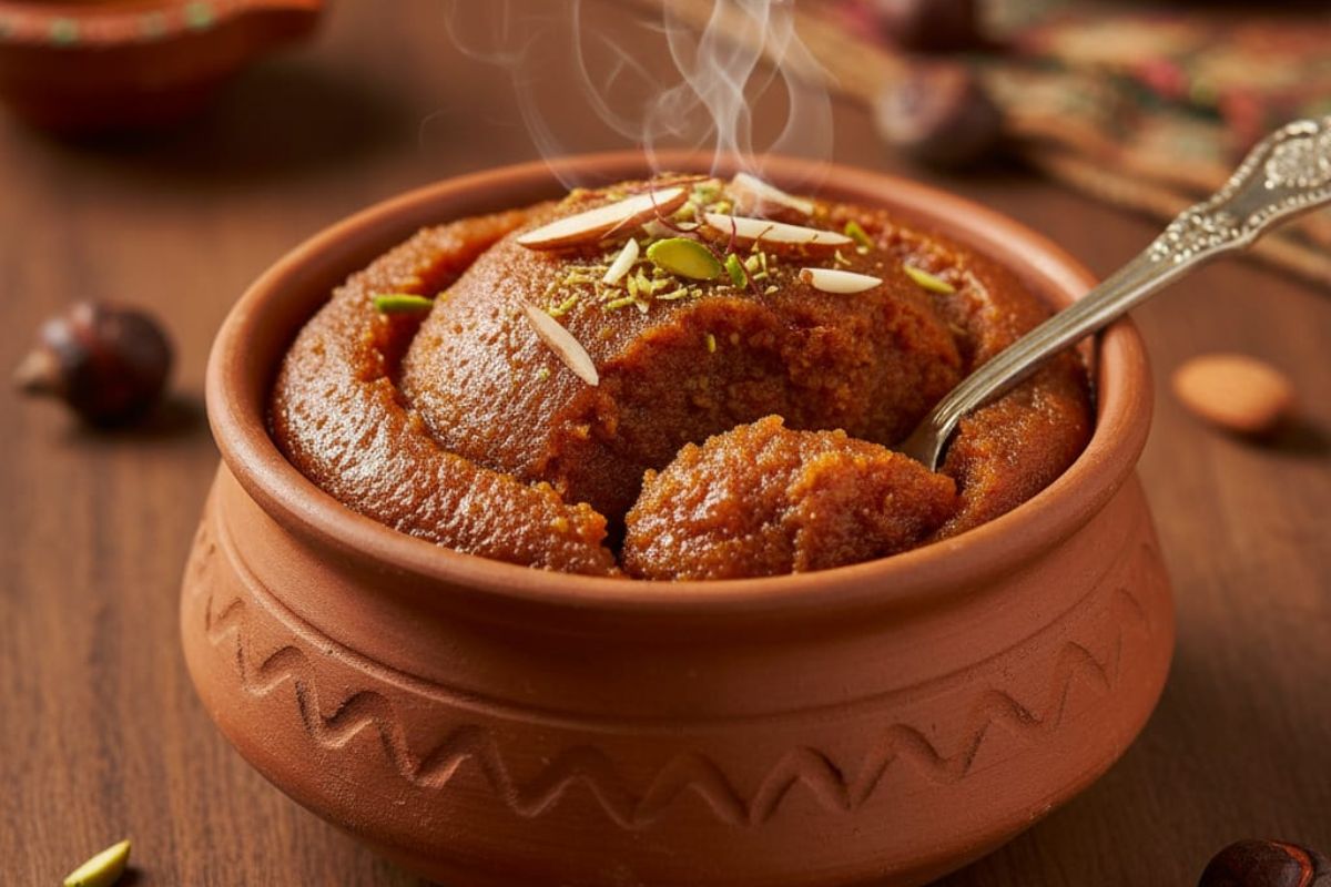 singhade ke aante ka halwa