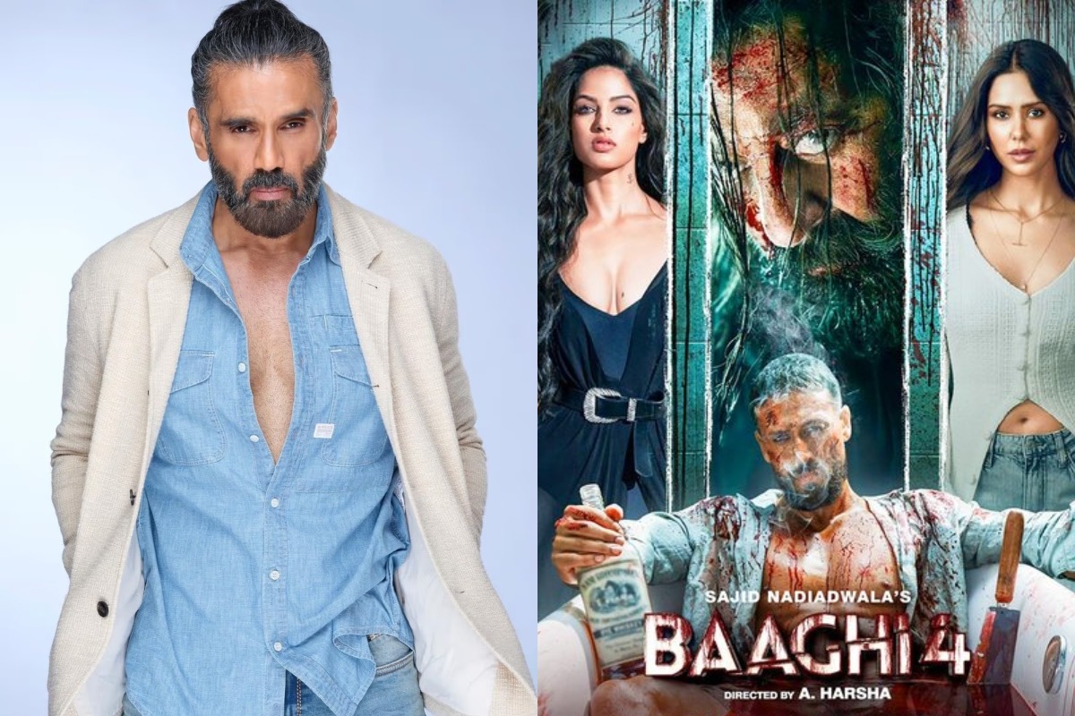 Suniel Shetty reviews Tiger Shroff baaghi 4