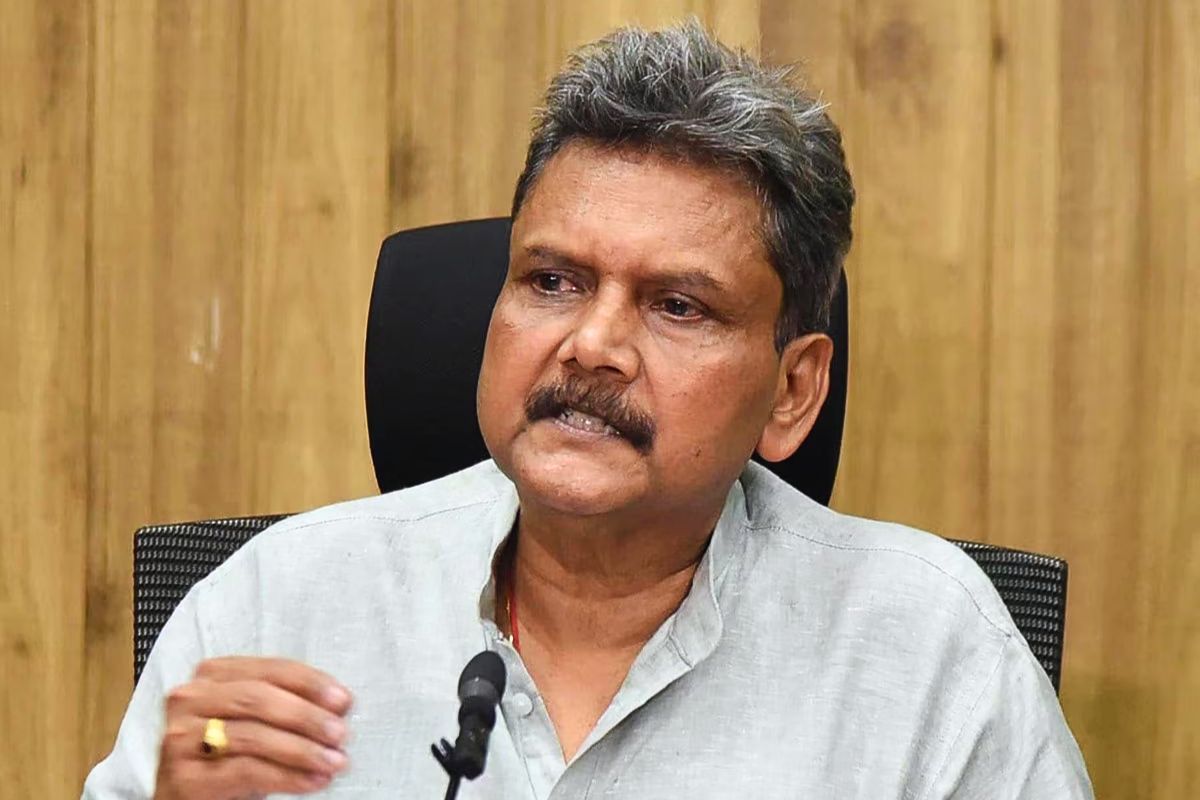 sunil kumar education minister| Education Minister's statement on the uproar over BPSC TRE-4 in Patna