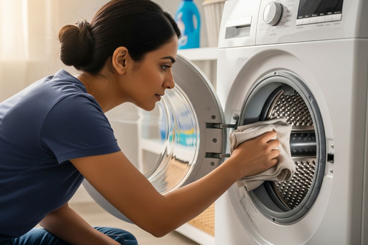 washing machine inside cleaning tips