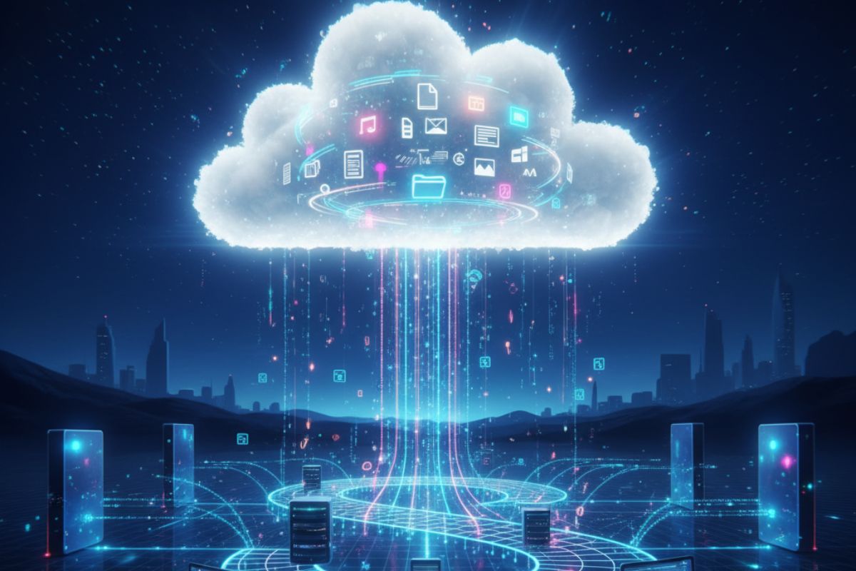 what is cloud storage