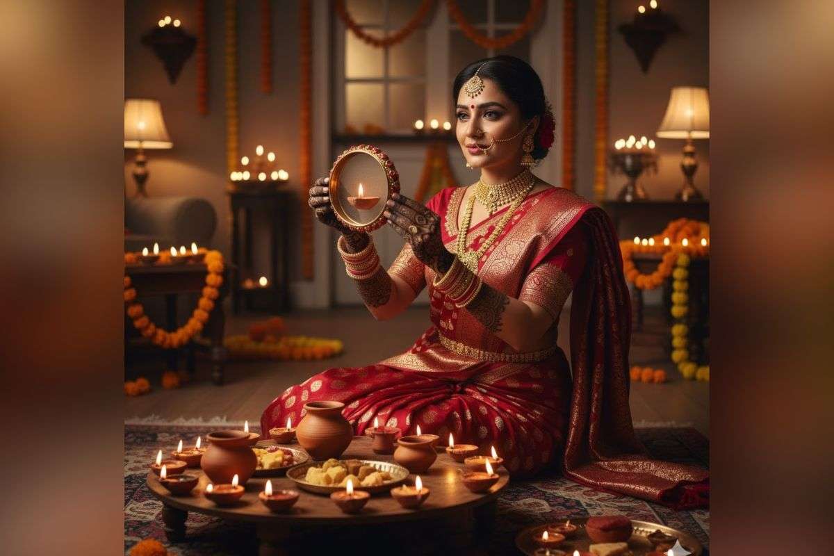 AI Image Karwa Chauth
