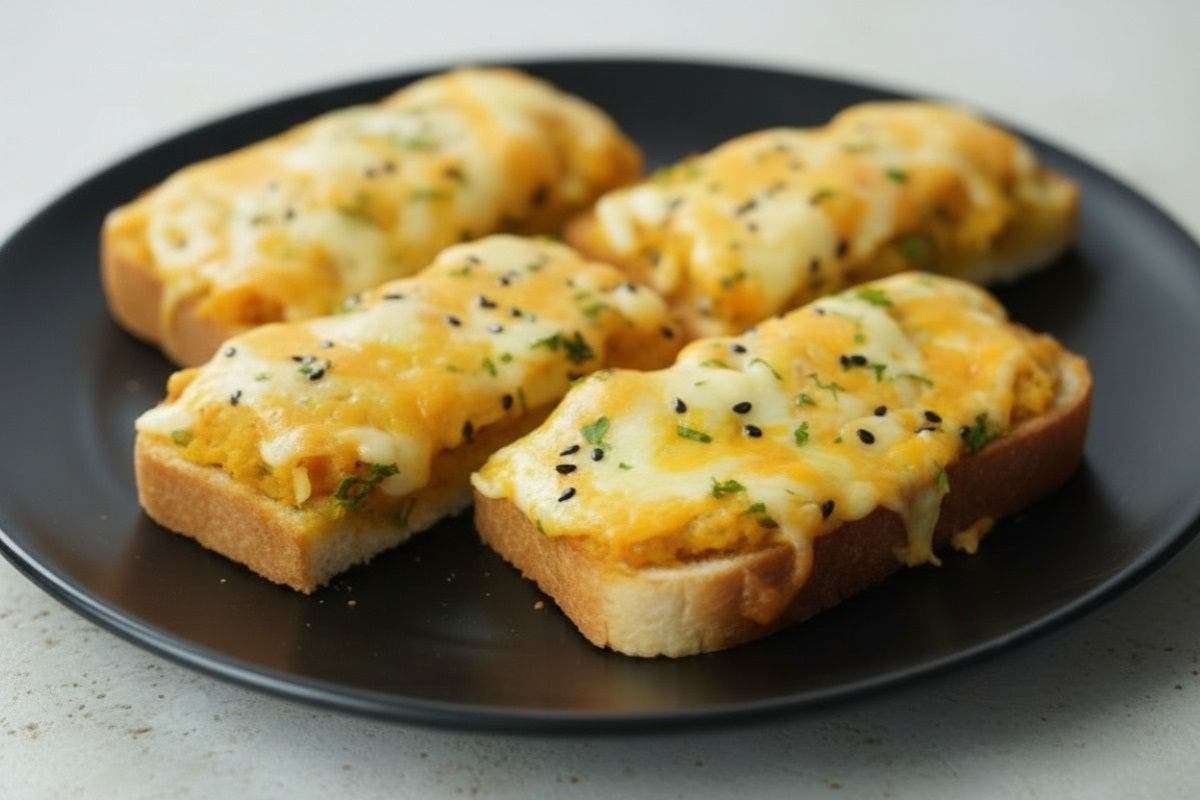 Aloo Cheese Toast Recipe