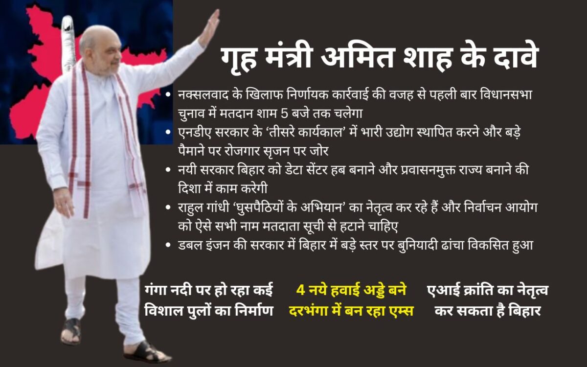Amit Shah Bihar Election 2025