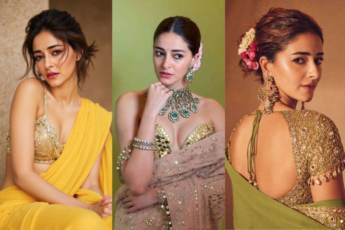 Ananya Pandey Blouse Design 2025 min