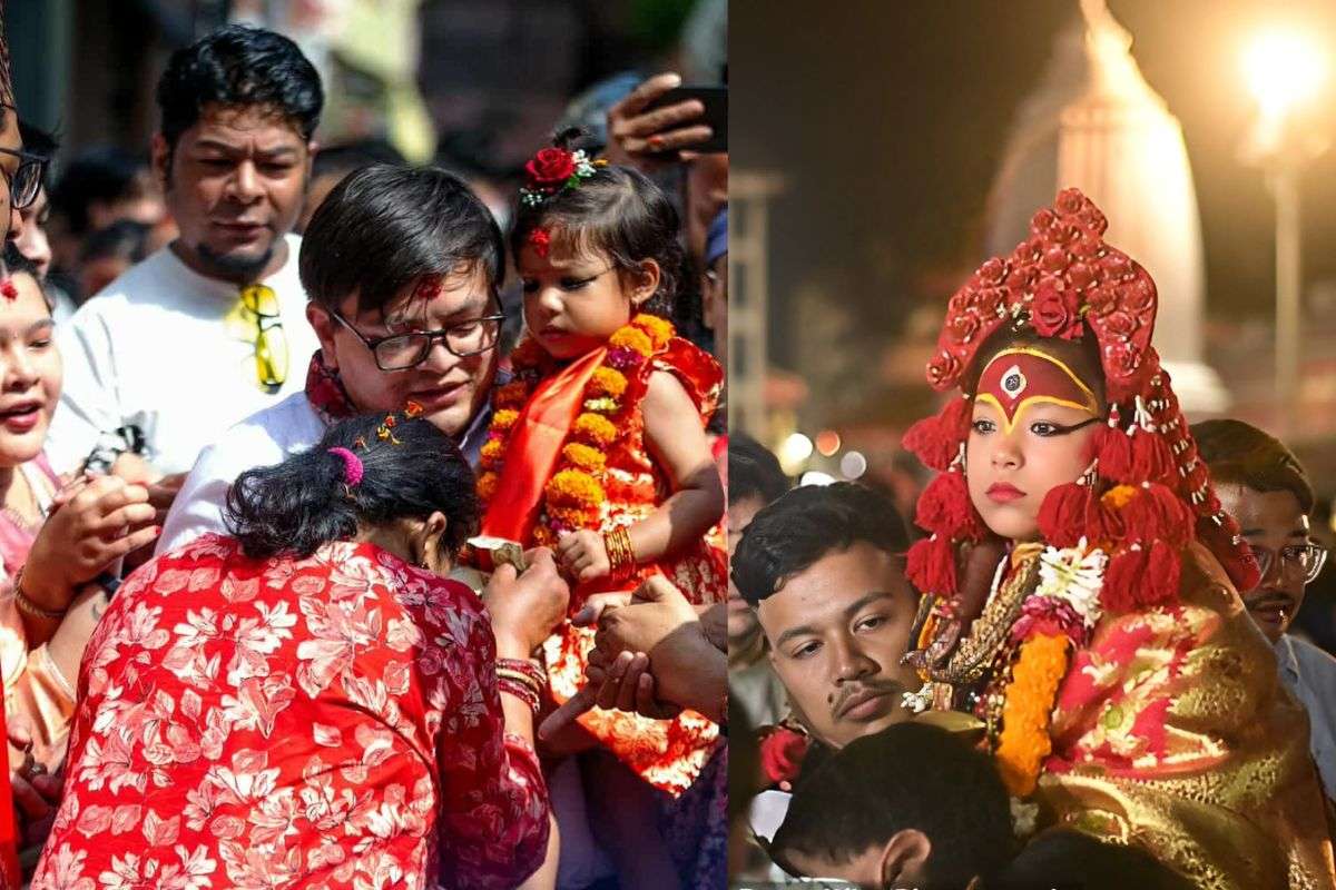 Aryatara Shakya New Kumari Devi of Nepal