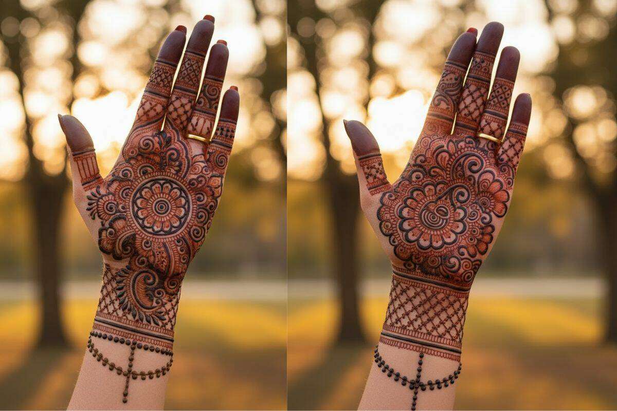 Mehndi Design For Bhai Dooj: भाई दूज के मौके पर हाथों में लगाएं ये लेटेस्ट मेहंदी डिजाइन, रचने के बाद लोग पूछेंगे आर्टिस्ट का नाम 5 Bhai 5