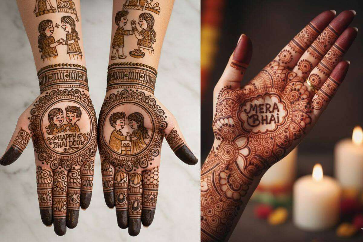 Bhai Dooj Special Mehndi Design