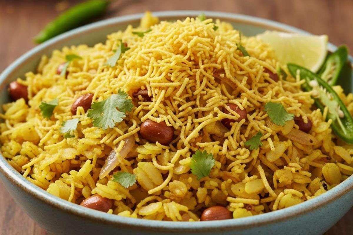 Bhopal Style Poha Recipe