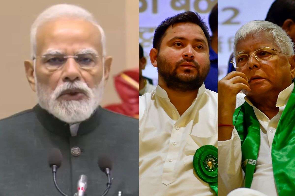 Bihar News PM Modi reminded of Jungle Raj Bihar condition under RJD rule
