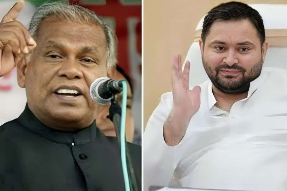 Jitan Ram Manjhi and Tejashwi Yadav