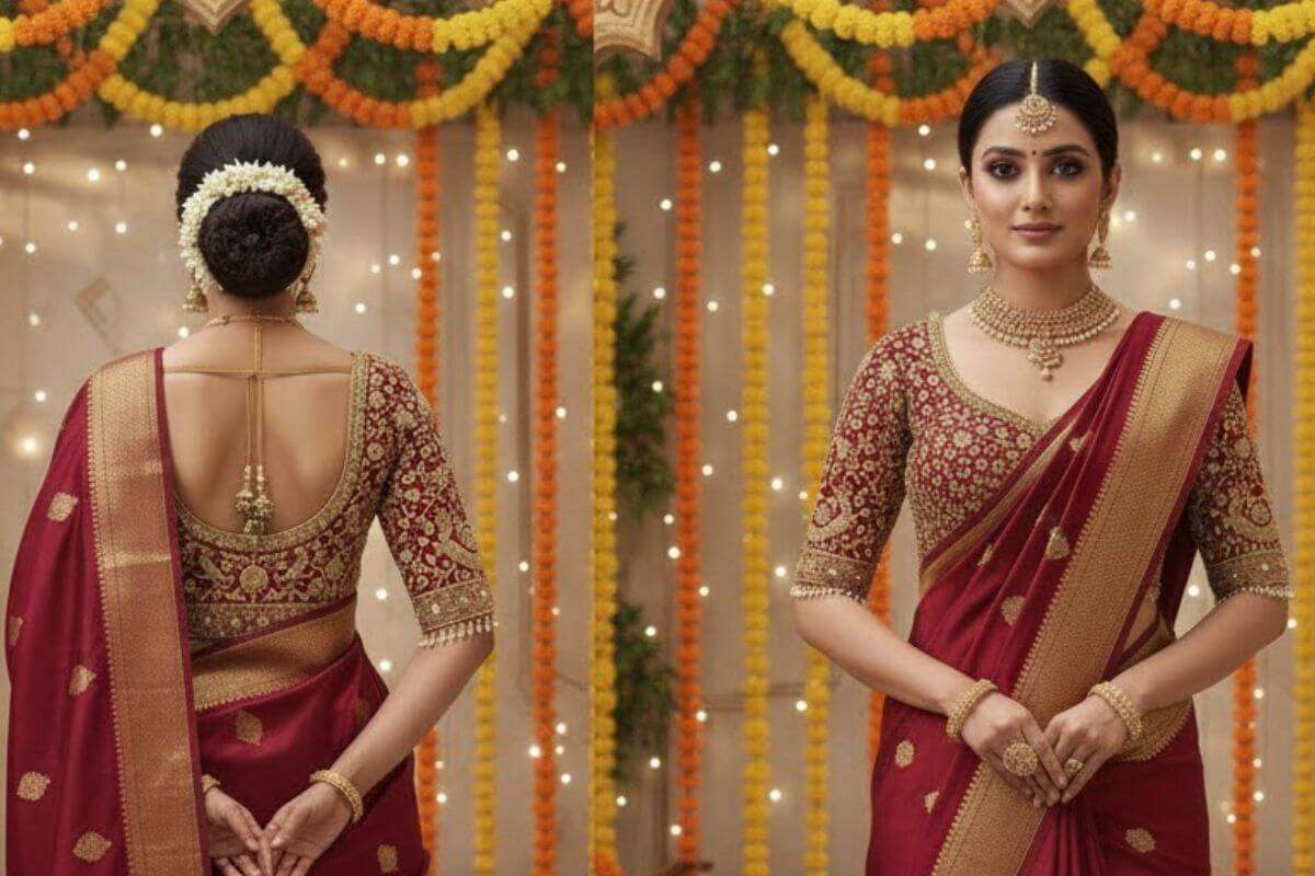 Bridal Blouse Design 1