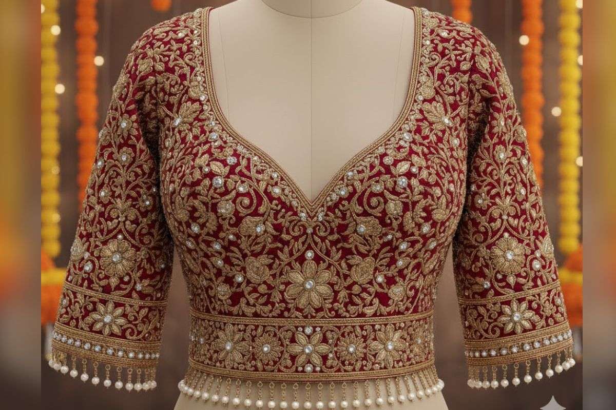 Bridal Blouse Design 2