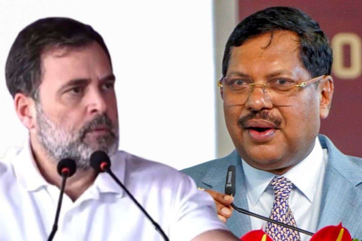 CJI BR Gavai and Rahul Gandhi