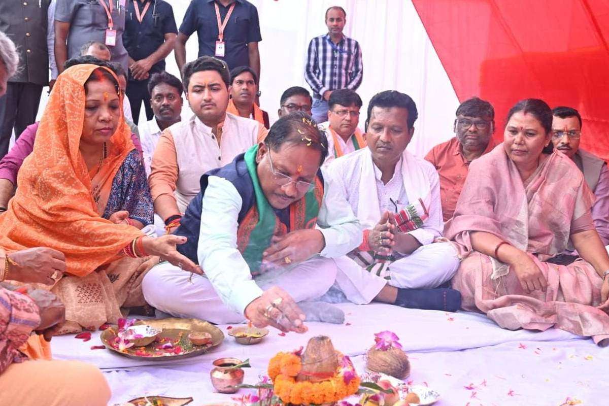 CM Vishnudev Sai in farsabahar