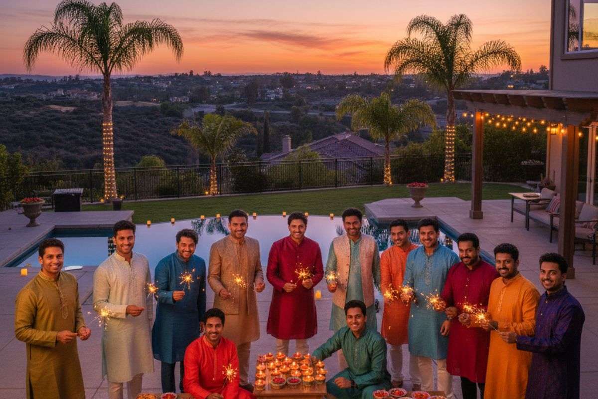 California Declares Diwali Official State Holiday / Ai Genrated Image