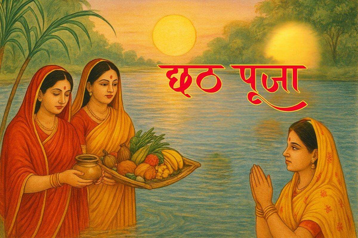 Happy Chhath Puja 2025 Sandhya Arghya Wishes: डूबते सूरज को अर्घ्य देकर मांगे सुख-समृद्धि, छठ महापर्व पर अपनों को भेजें संध्या अर्घ्य की शुभकामनाएं 3 छठ पूजा के प्रथम अर्घ्य पर ढेरों शुभकामनाएं!