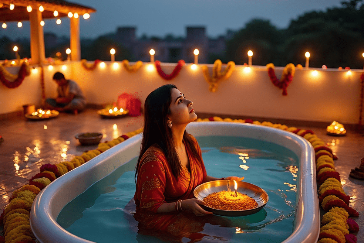 Chhath Puja 2025: छोटे घर या फ्लैट में भी बनाएं छठ घाट, जानें आसान तरीका और टिप्स 5 Chhath Puja Ghat At Home