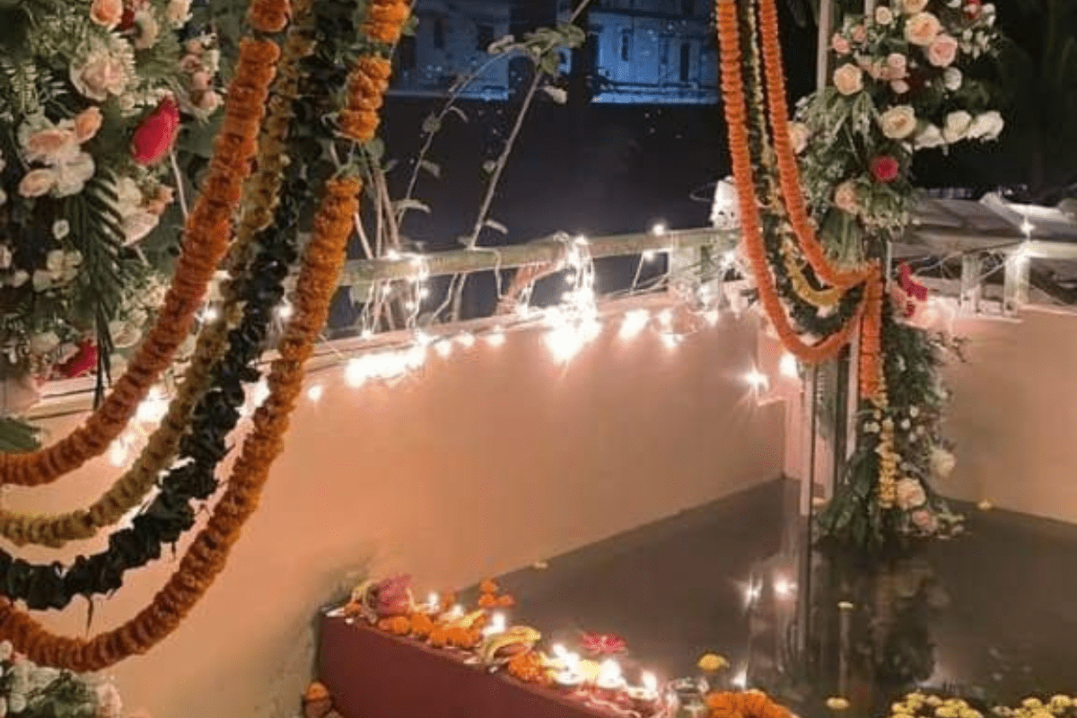 Chhath Puja Ghat Decoration Ideas