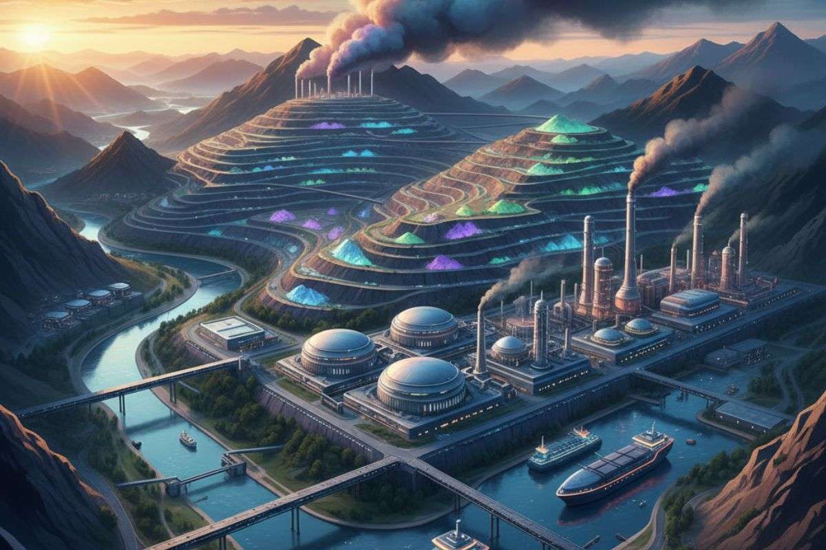 China Countries With Largest Rare Earth Reserves Ai Generated Image