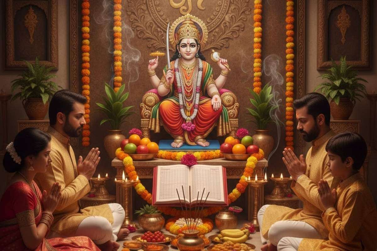 Chitragupta Puja katha