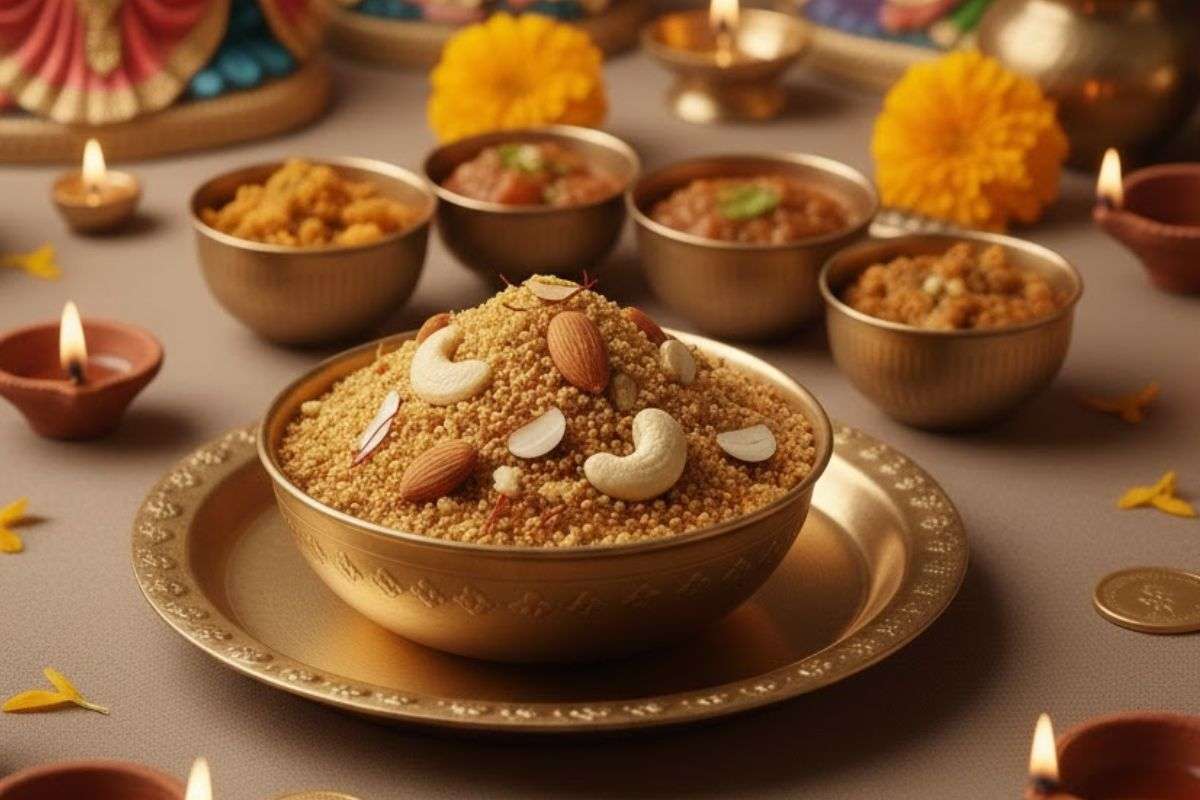 Dhanteras Special Bhog: धनतेरस पर मां लक्ष्मी और कुबेर जी होंगे खुश, जरूर चढ़ाएं ये स्पेशल भोग 2 धनिया की पंजीरी का भोग लगाएं